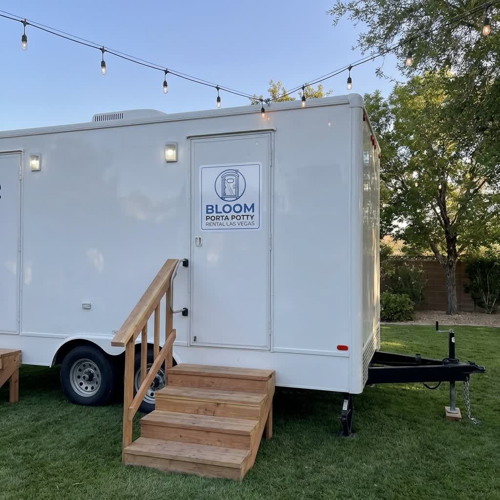 Luxury Restroom Trailer Las Vegas